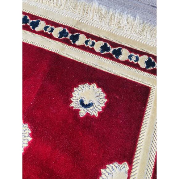 Mat Prayer Rugs Kadifeteks Istanbul Quality Design Wall Hanging Islamic Tapestry - Picture 4 of 8
